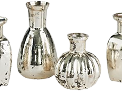 Minivase silber